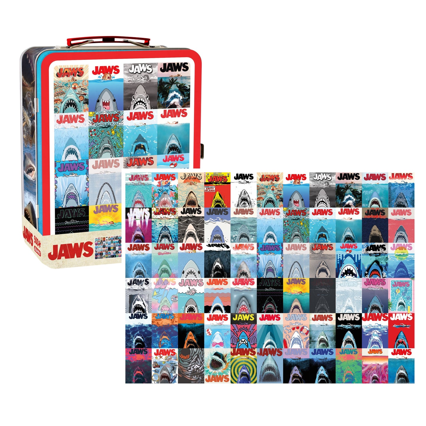JAWS 500pc Puzzle/Fun Box Set