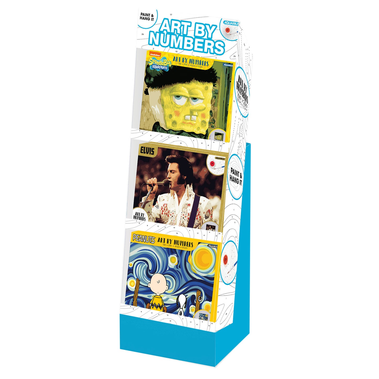 Art By Numbers Display Stand - EMPTY