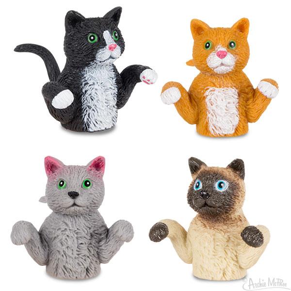 Archie McPhee - Cat Finger Puppets
