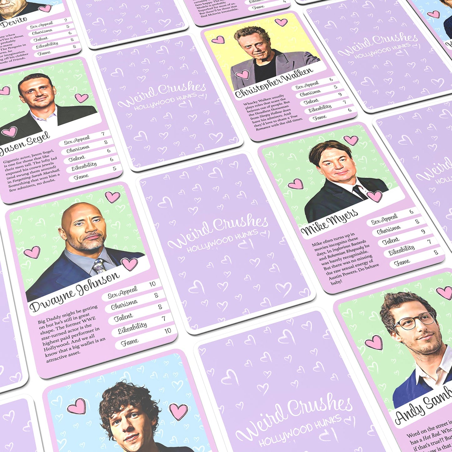 Bubblegum Stuff - Weird Crushes - Hollywood Hunks