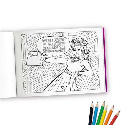 Bubblegum Stuff - Drag Queen Colouring In Book