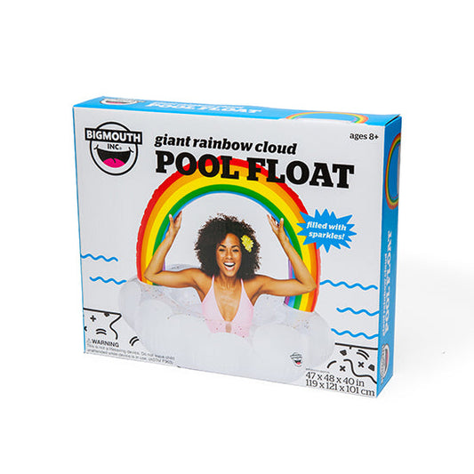 BigMouth Giant Rainbow Pool Float