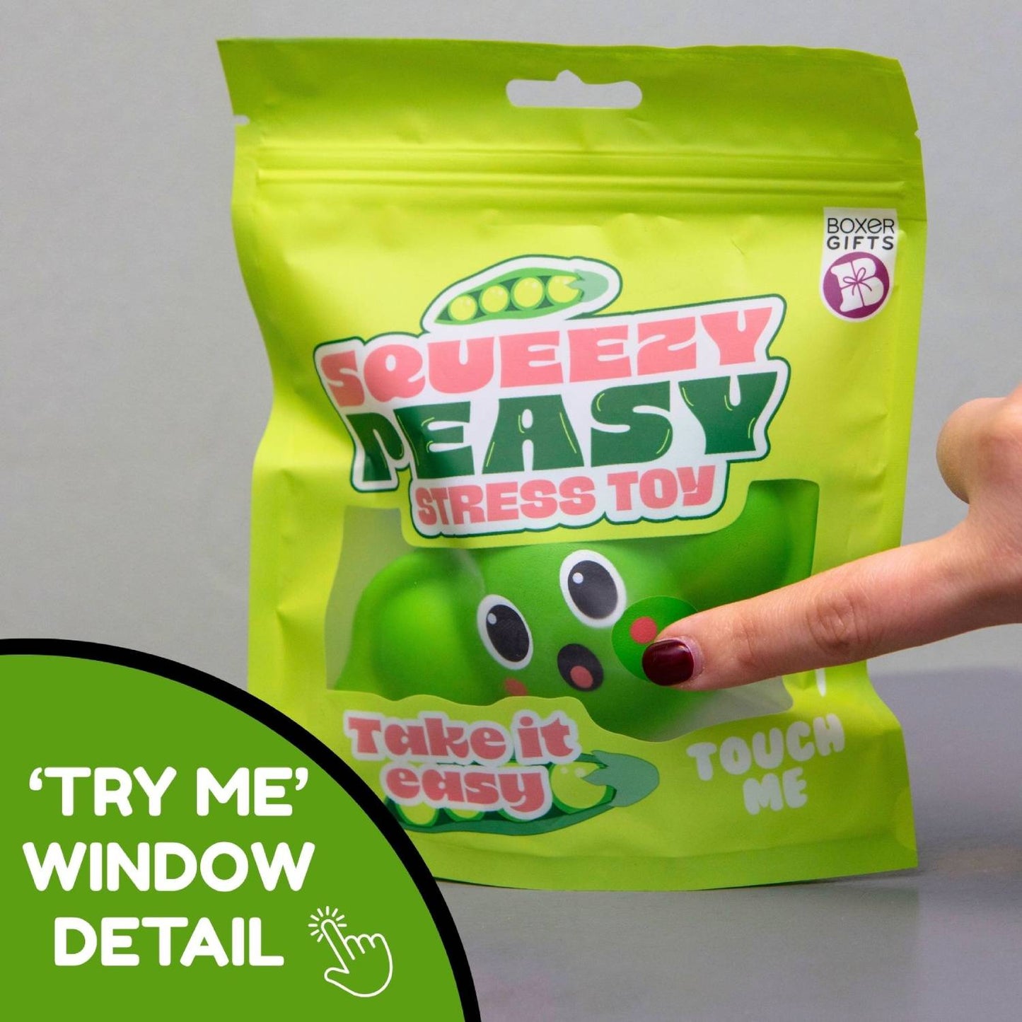 Boxer Gifts - Stress Toy - Squeazy Peasy
