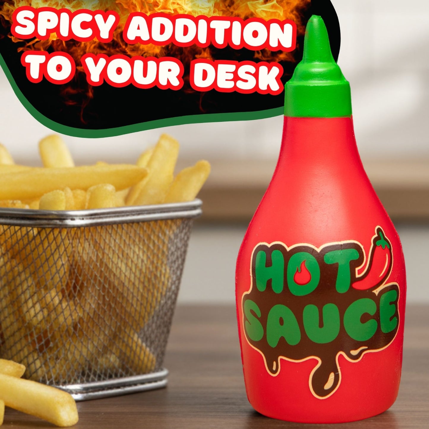 Boxer Gifts - Stress Toy - Hot Head Hot Sauce