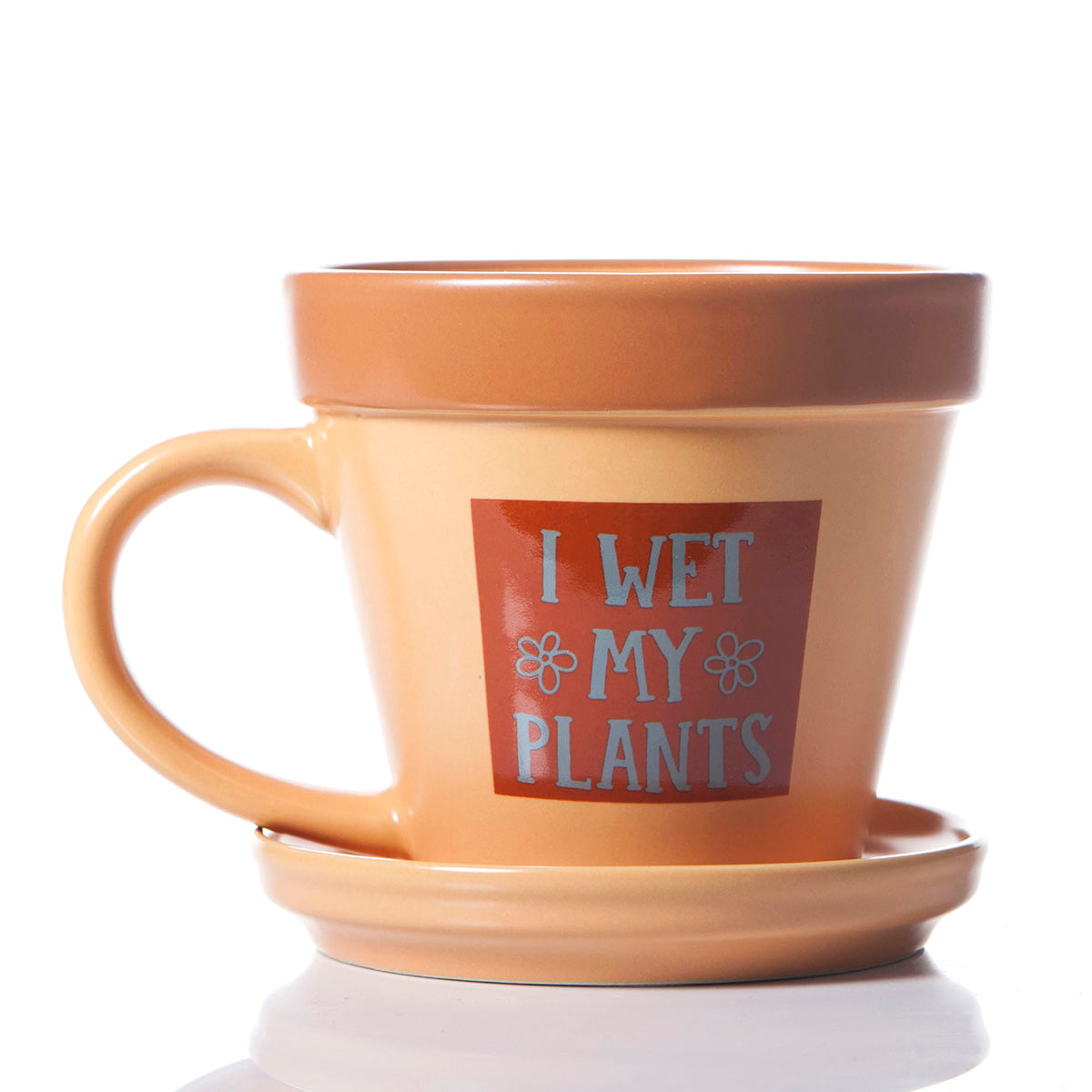 Plant Pot Mug - I Wet My Plants