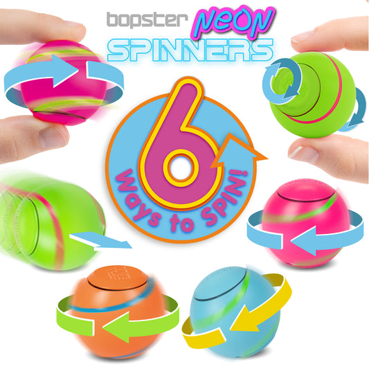 Bopster - Neon Spin Ball Spinner (Assorted)