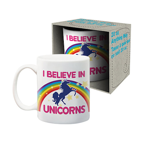 I Believe In Unicorns Jumbo Ceramic Mug
