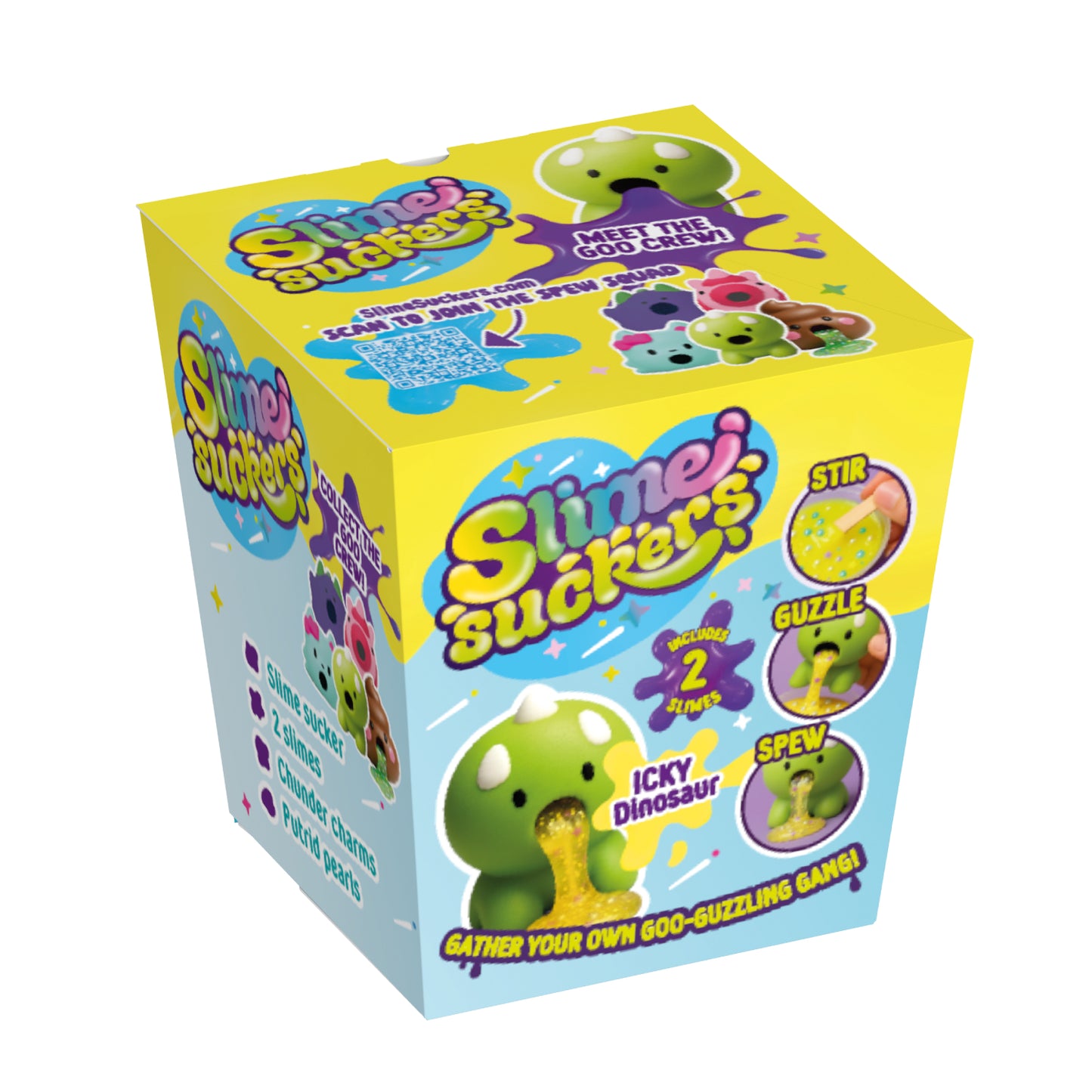 Slime Suckers - Mini Icky Dinosaur