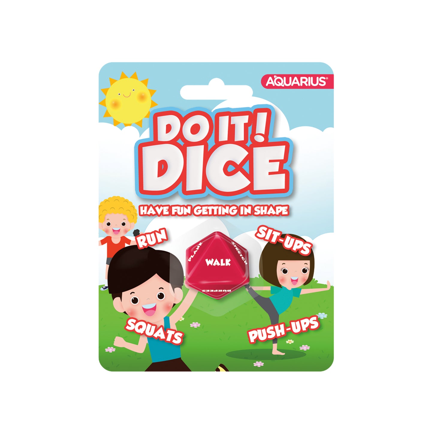 Do It (Fitness) Dice (8-Sided Dice Rolling Game)