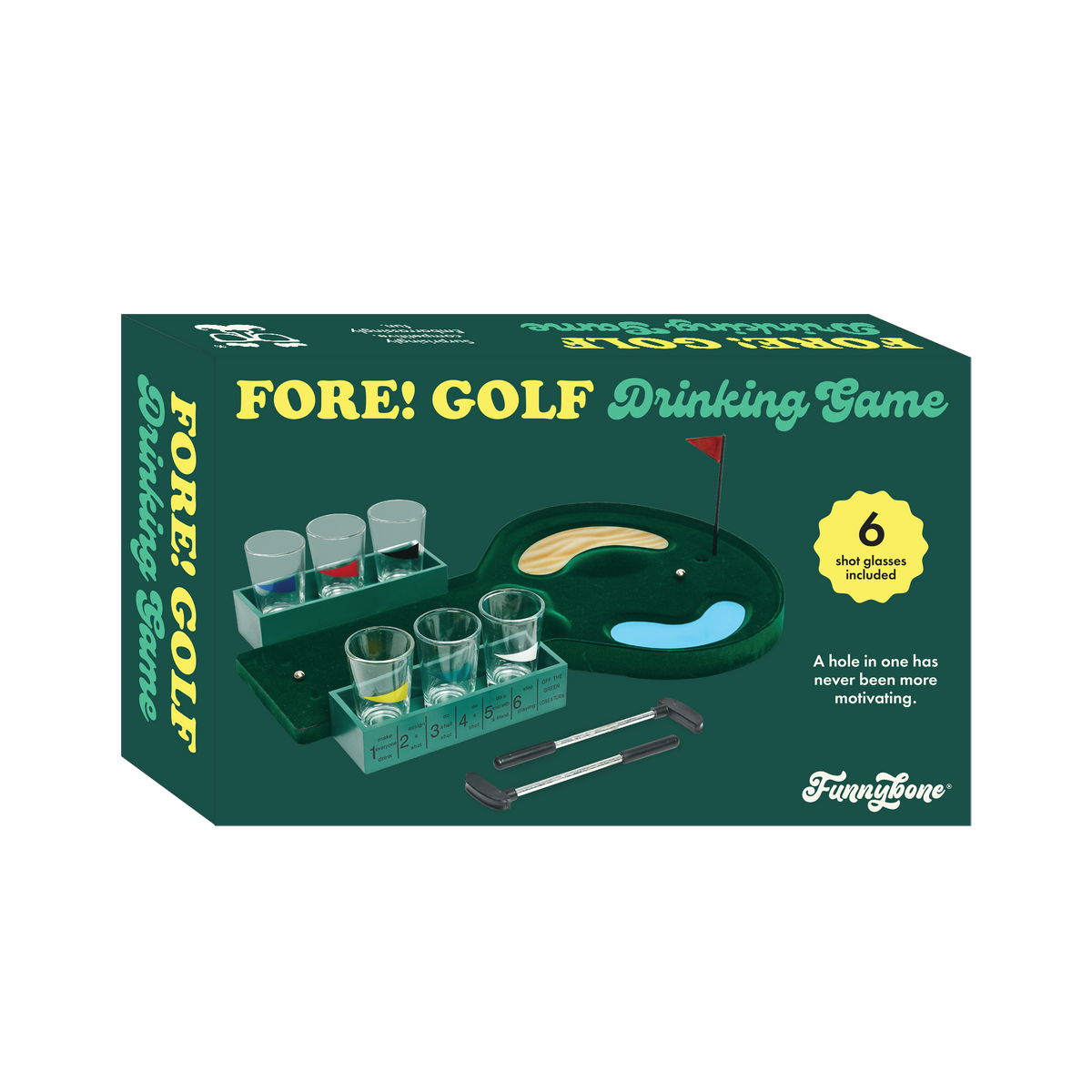 Funnybone - Fore! Golf Drinking Game