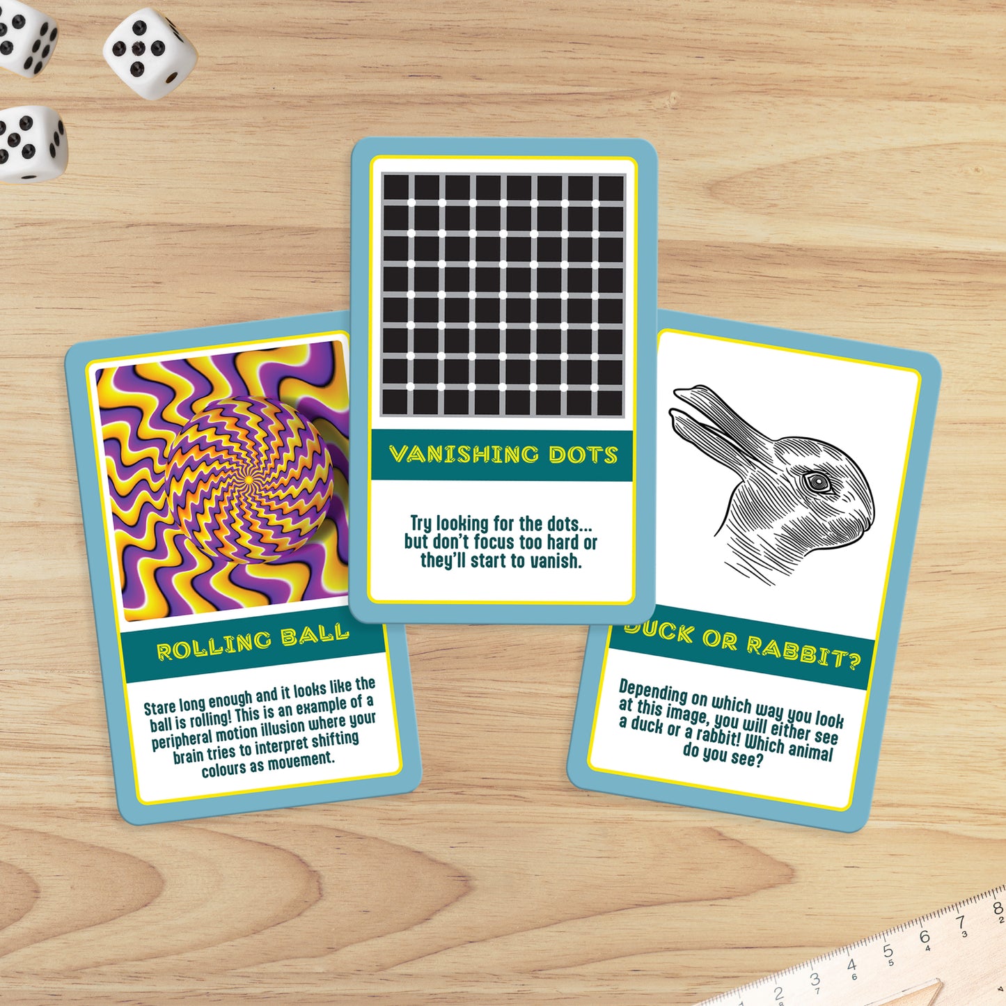Gift Republic - 100 Optical Illusions Cards