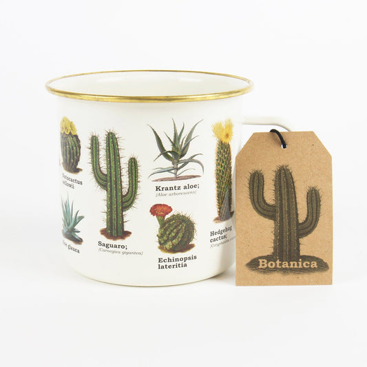 Botanica Enamel Mug