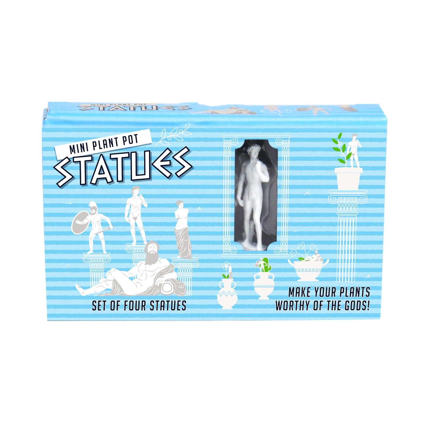 Mini Plant Pot Statues