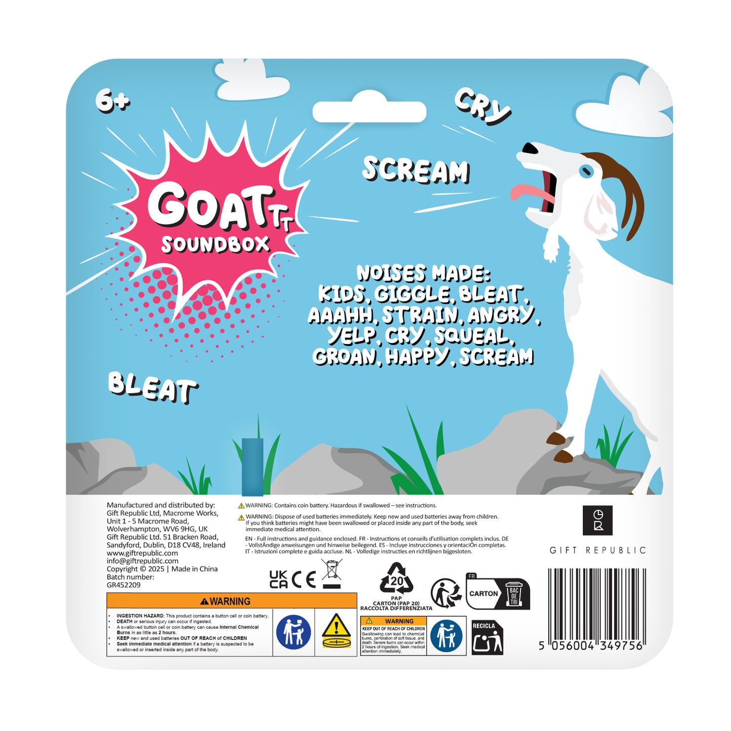 Gift Republic - Goat Soundbox