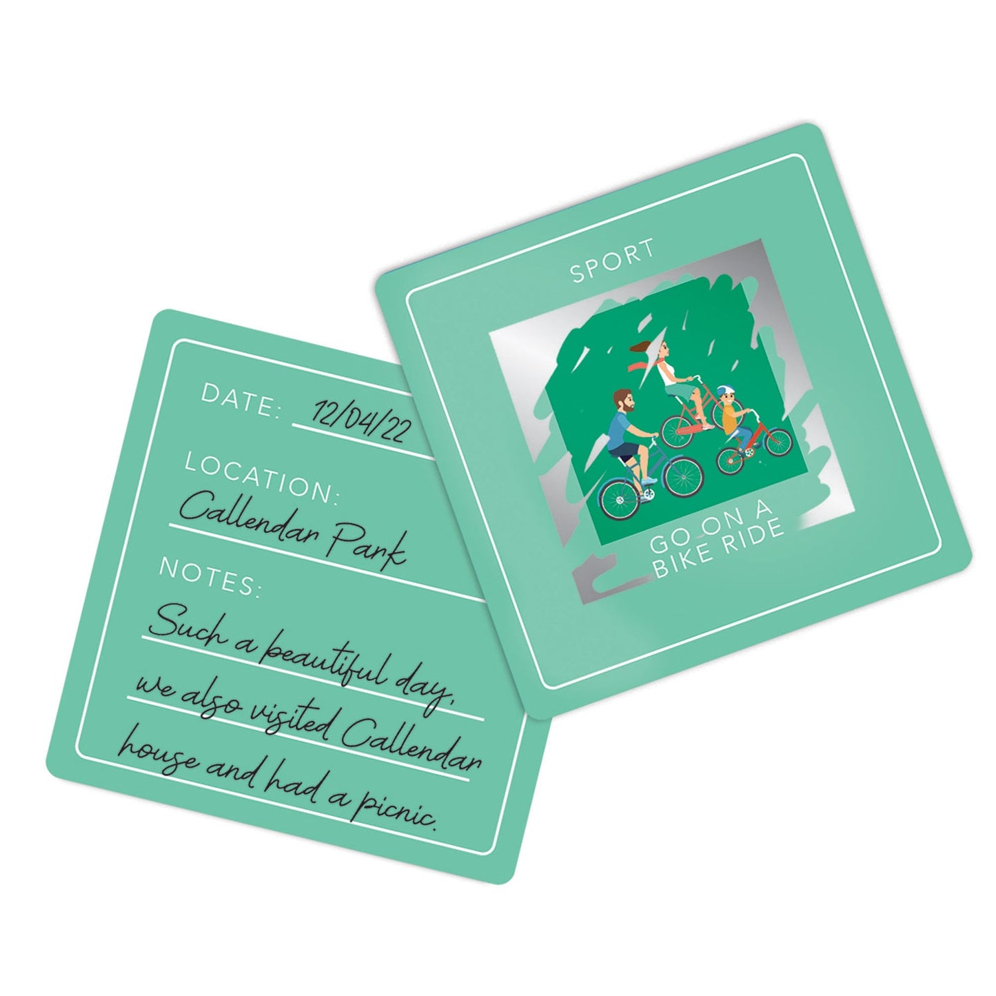 Things To Do With Family Bucket List Scratch Cards