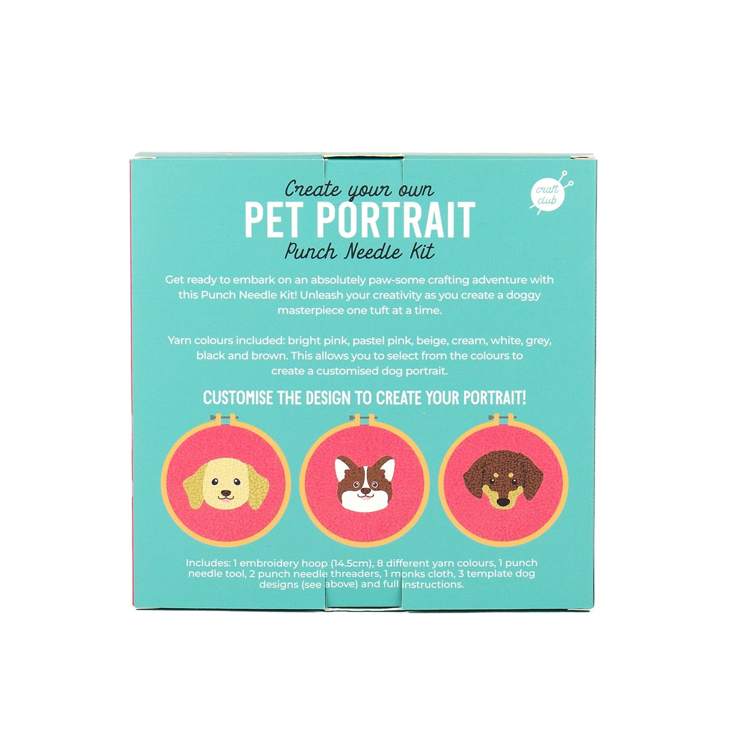 Pet Portraits - Dog Punch Needle