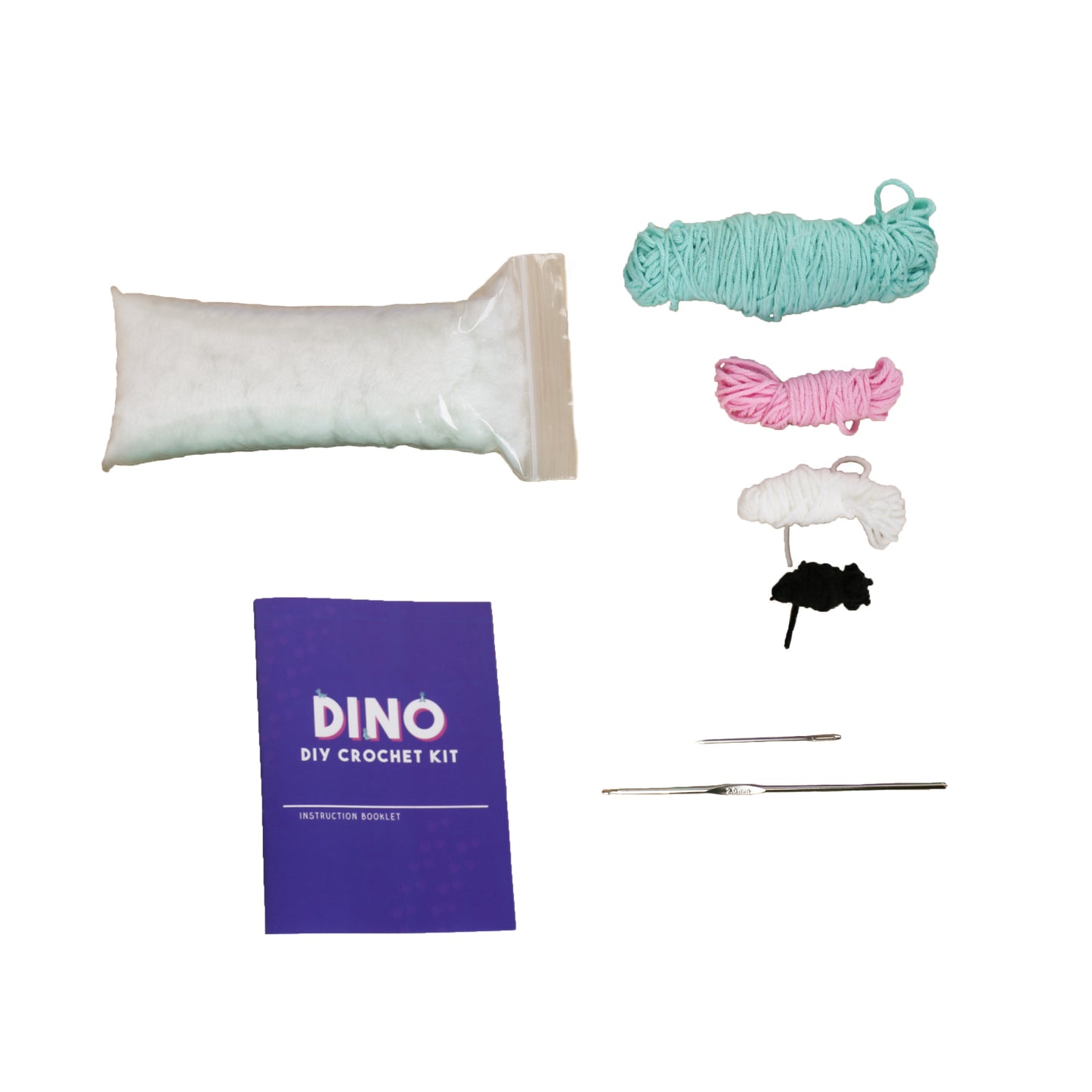 Gift Republic - Dino DIY Crochet Kit