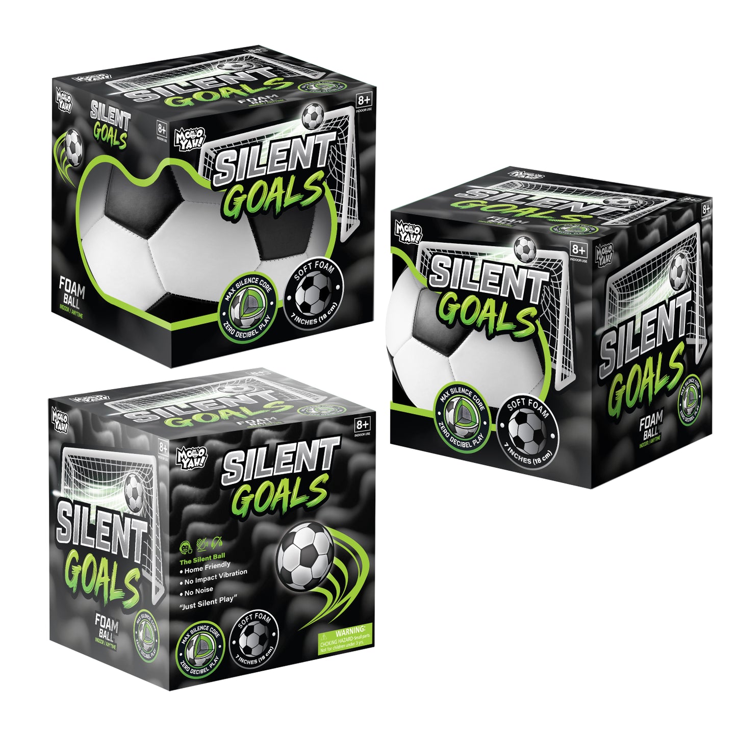Silent Goals Soccer Ball - 18cm