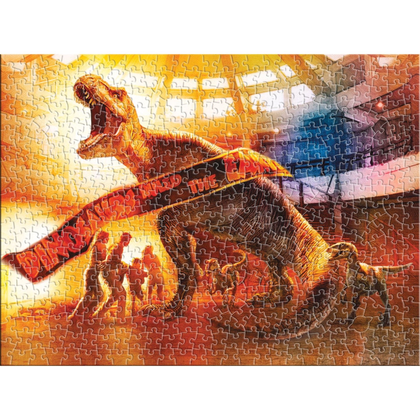 Aquarius - Jurassic Park 500 Piece Jigsaw Puzzle (Vertical Box)