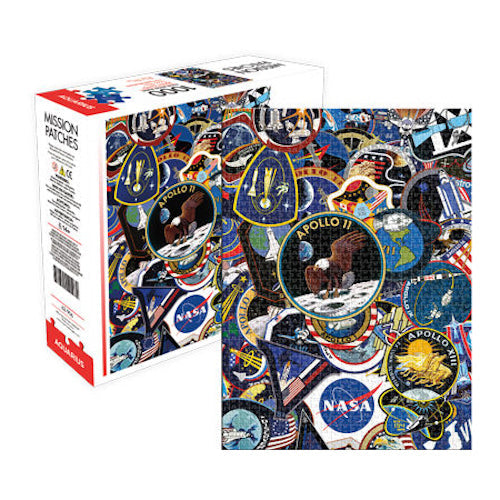 NASA Mission Patches 1,000pc Puzzle