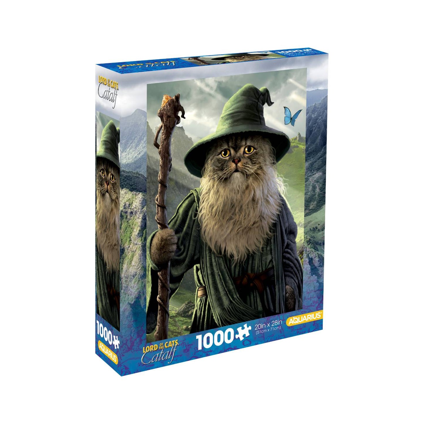 Lord of the Cats - Catdalf - 1000pc Puzzle