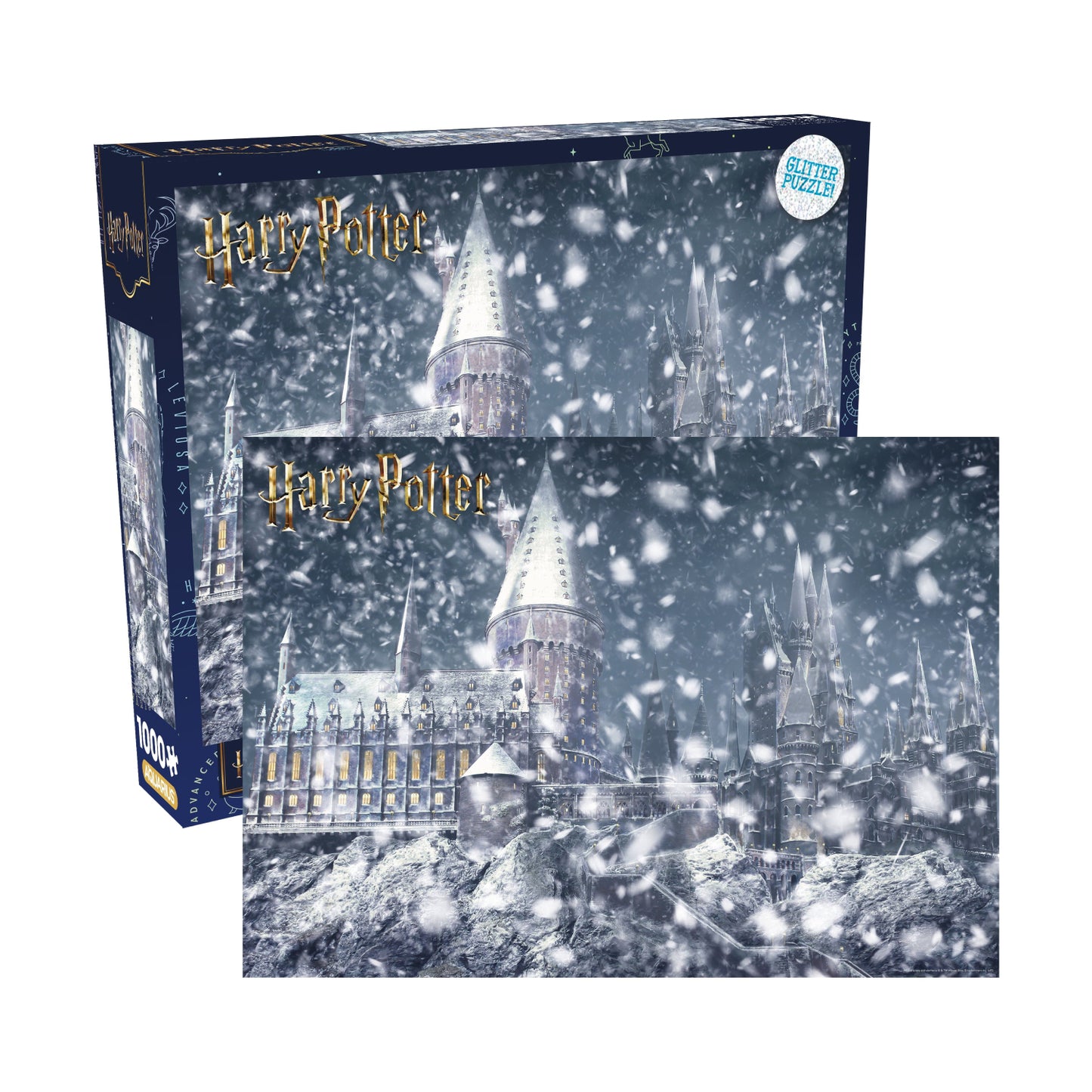 Aquarius - Harry Potter Glitter Puzzle 1000 Piece Glitter Snow Jigsaw Puzzle