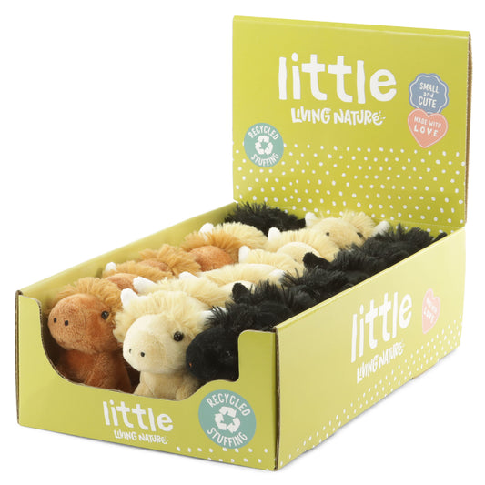 Living Nature - Little Buddies Highland Cow (9cm)