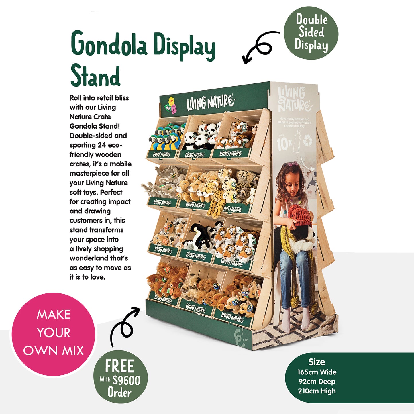 Living Nature - A-Frame Display Stand