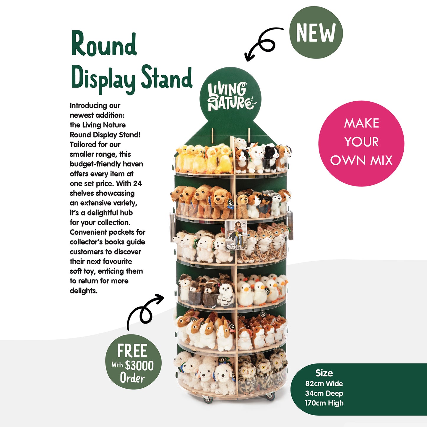 Living Nature - Round Stand