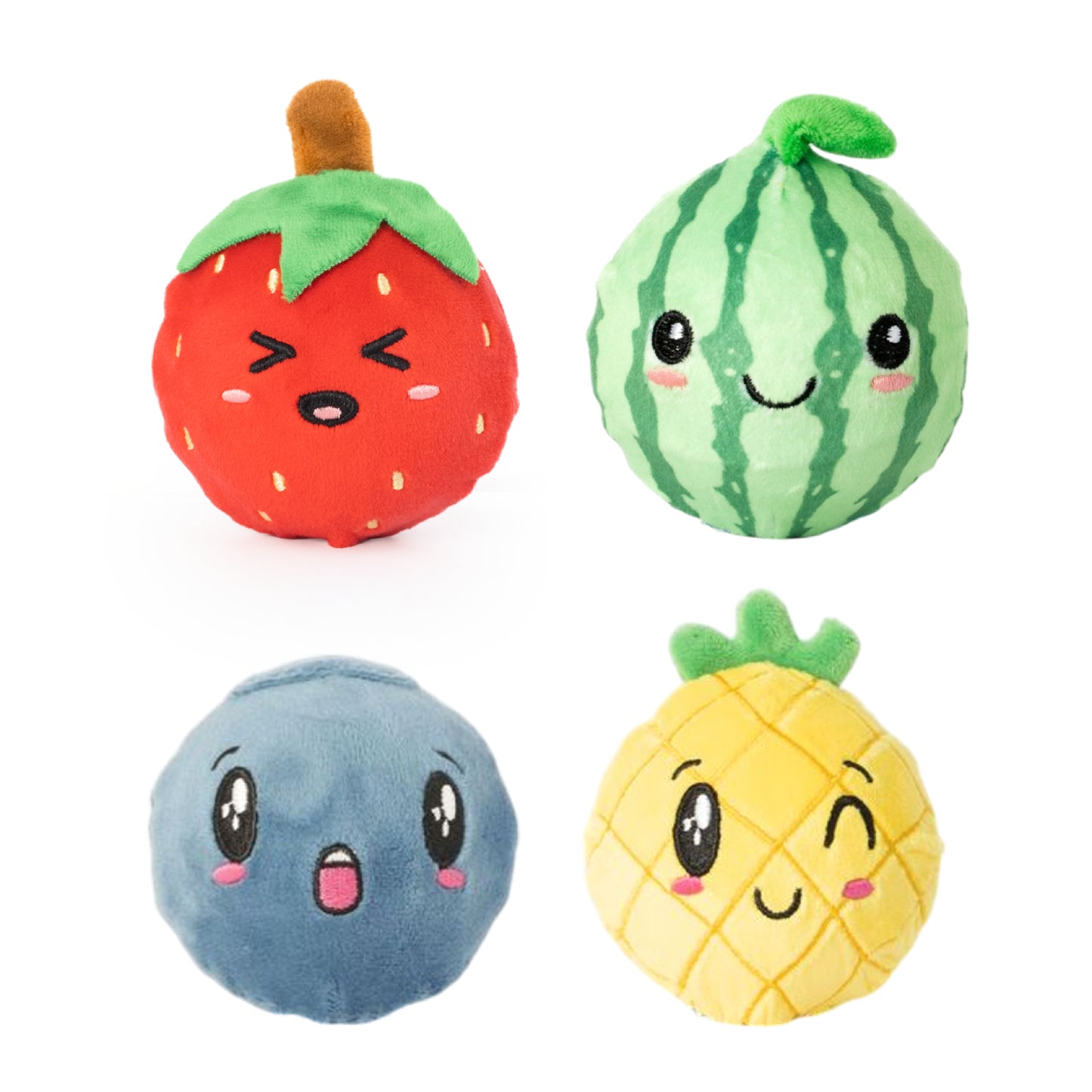 Keycraft - Bounce Buddies - Fruit Bouncy Plushies