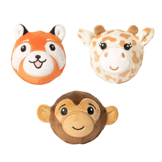 Keycraft - Bounce Buddies - Safari Bouncy Plushies