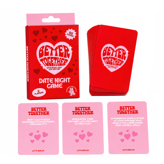 Let's Replay - Better Together Mini Card Game (50 Cards)