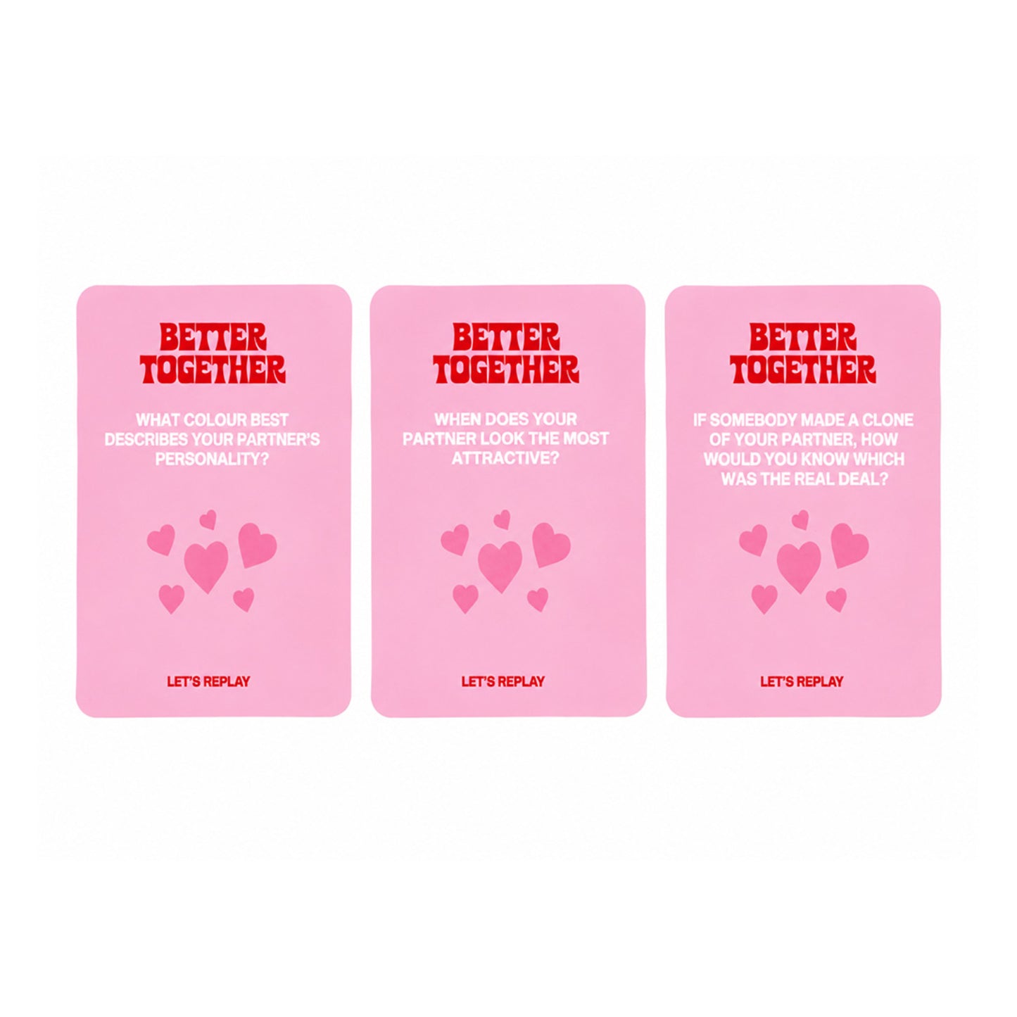 Let's Replay - Better Together Mini Card Game (50 Cards)