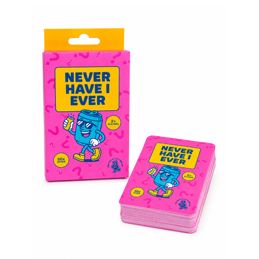 Let's Replay - Never Have I Ever Mini Card Game (50 Cards)