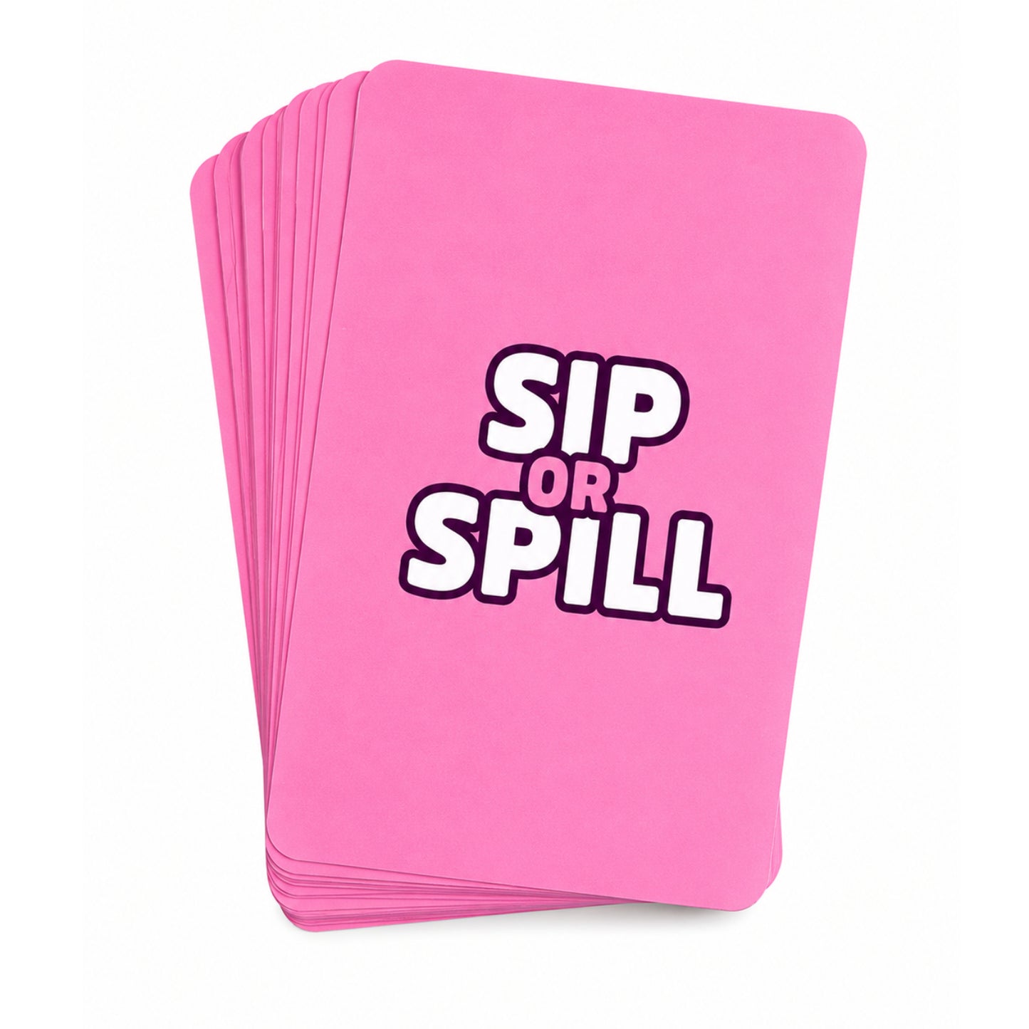 Let's Replay - Sip or Spill Mini Card Game (50 Cards)