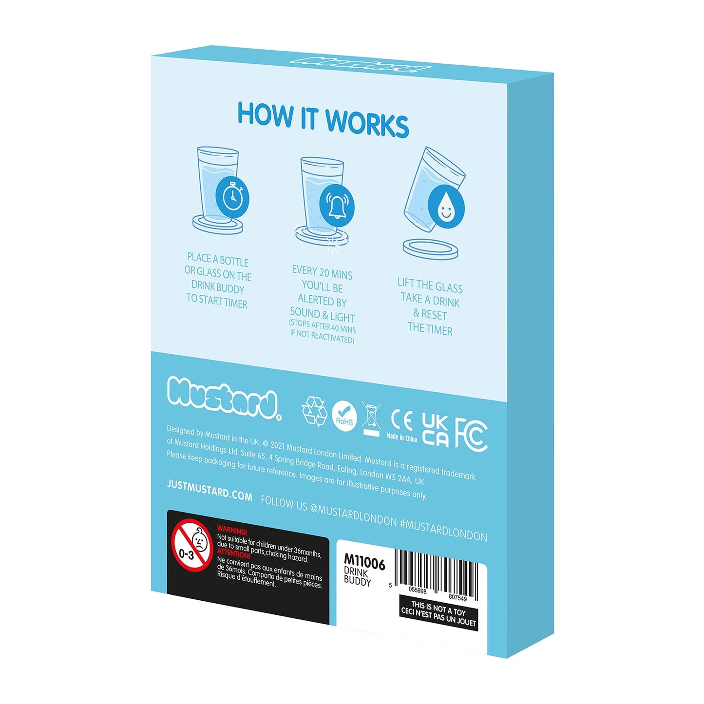 Alarm Drink Buddy Coaster