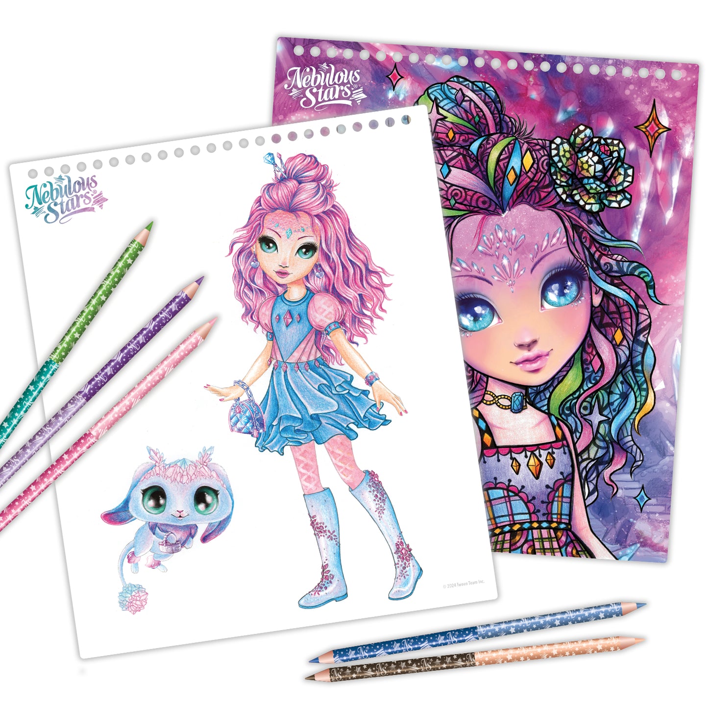 Nebulous Stars - Creative Sketchbook - Cristalia