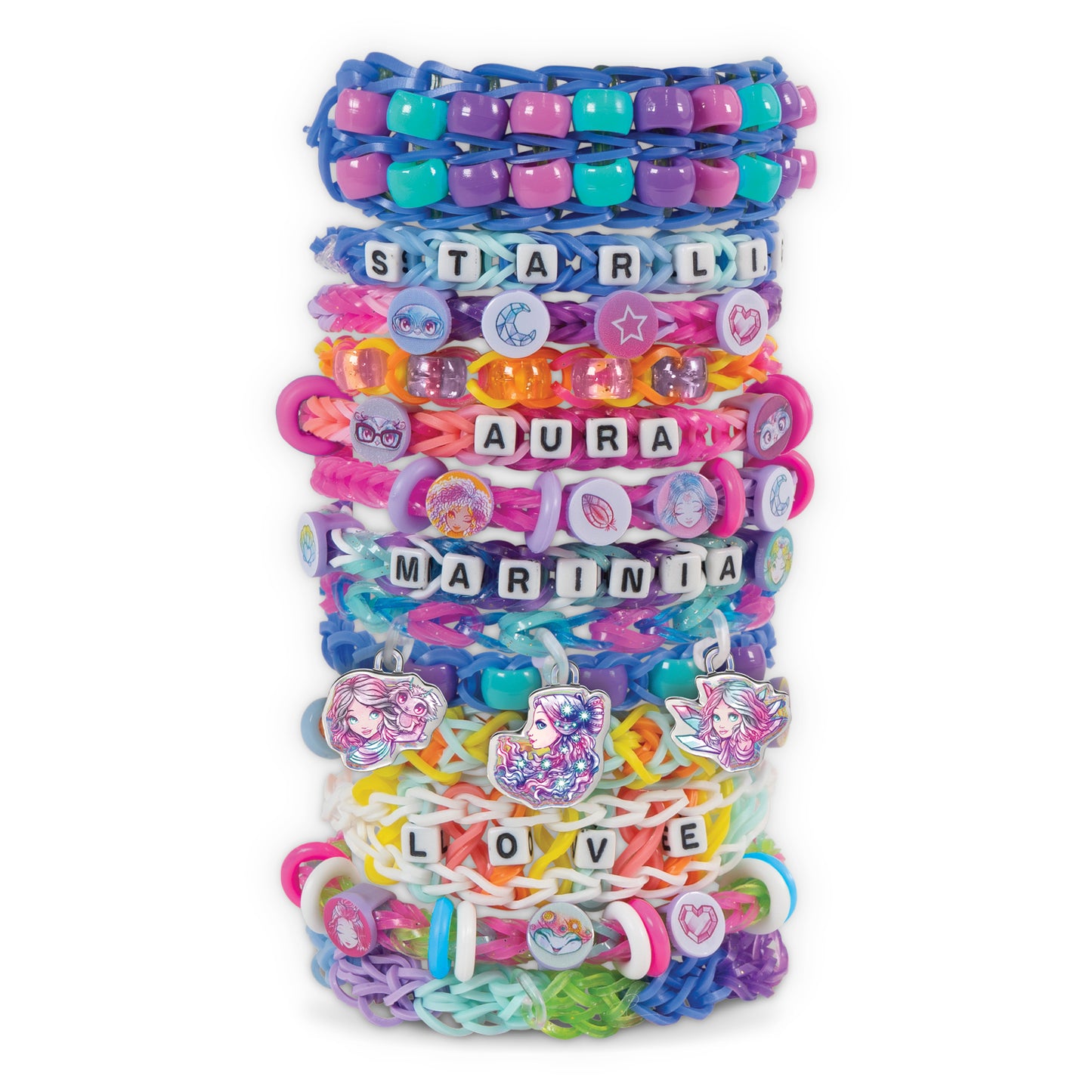 Rainbow Loom - Nebulous Stars Besties Forever Set