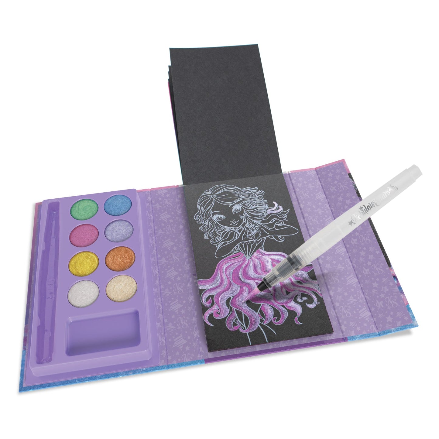 Watercolor-to-Go 16pg Book (Pitch Black)