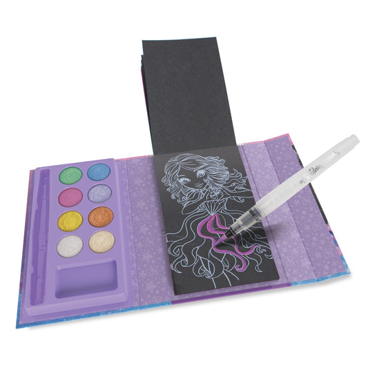 Watercolor-to-Go 16pg Book (Pitch Black)