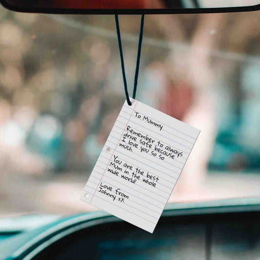 Little Letter Car Air Freshener