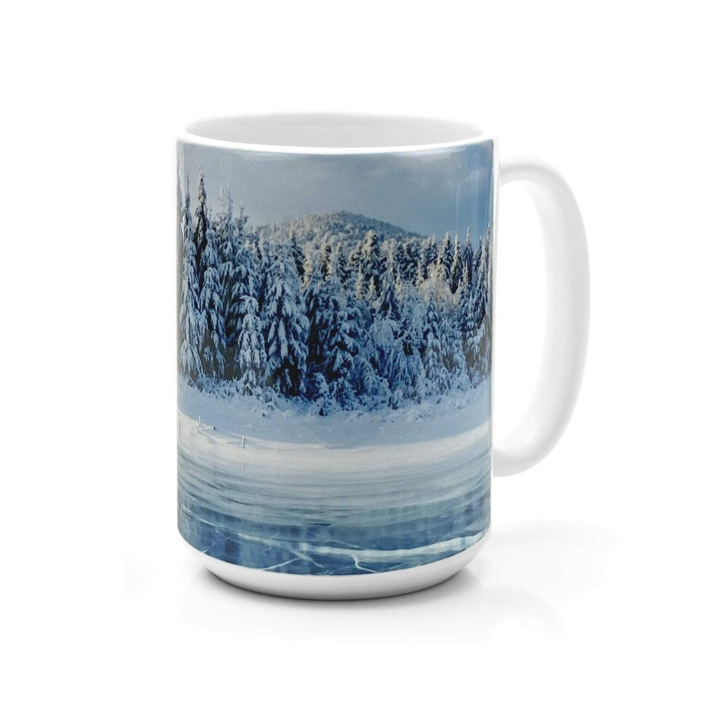 PRANK-O When Nature Calls Winterscape Mug