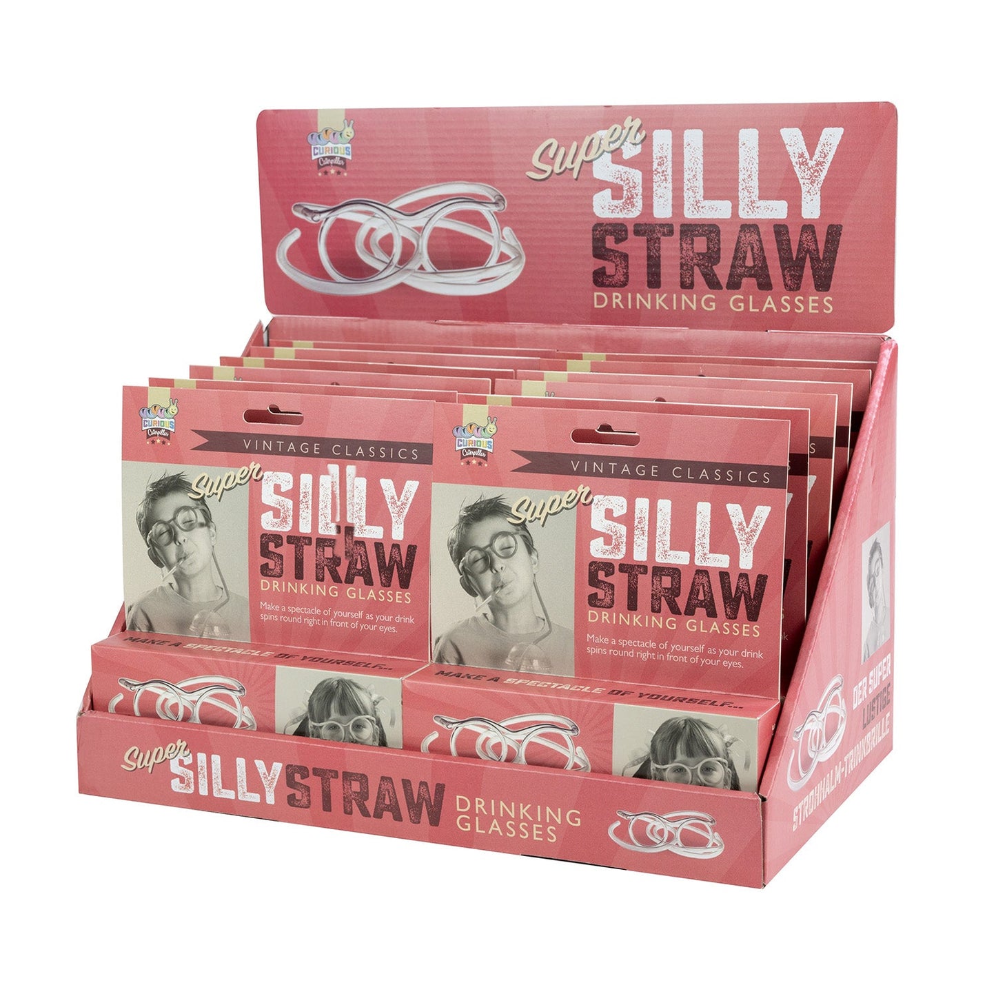 Funtime - Silly Straw Drinking Glasses