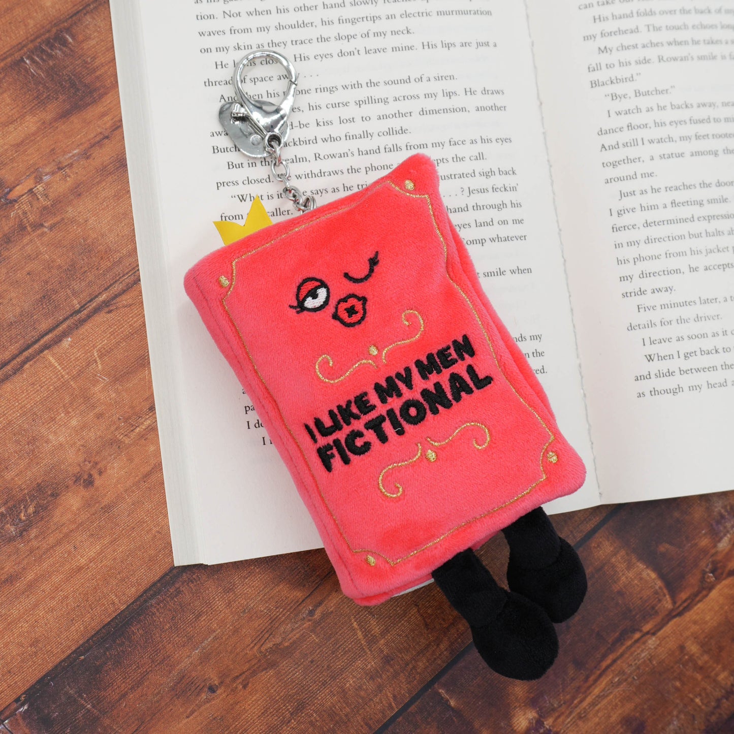 Punchkins - Bag Charm - Book I Like My Men Fictional