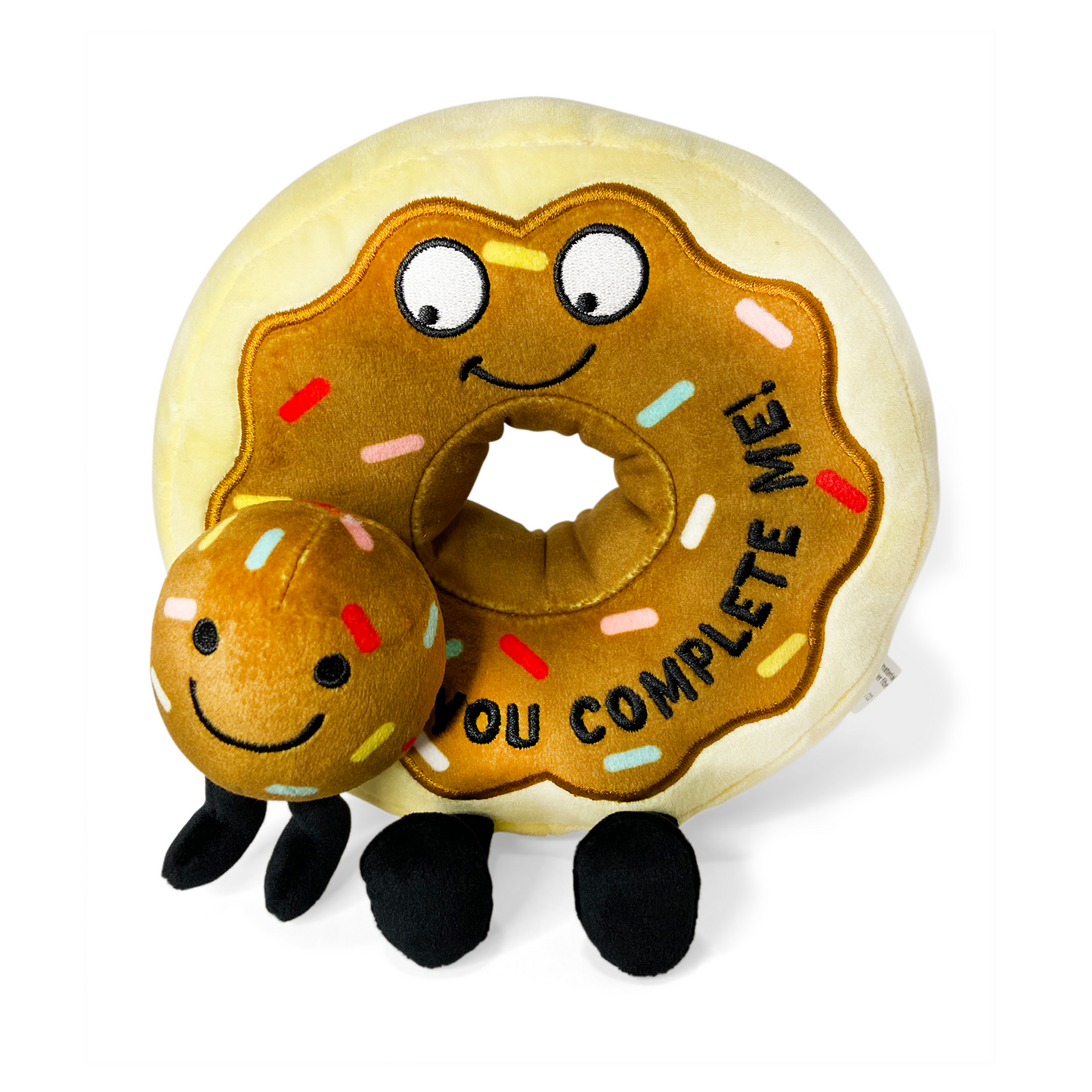 "You Complete Me!" Plush Donut