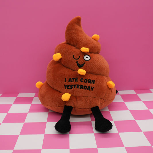 Punchkins - Poop "I Ate Corn" Plush