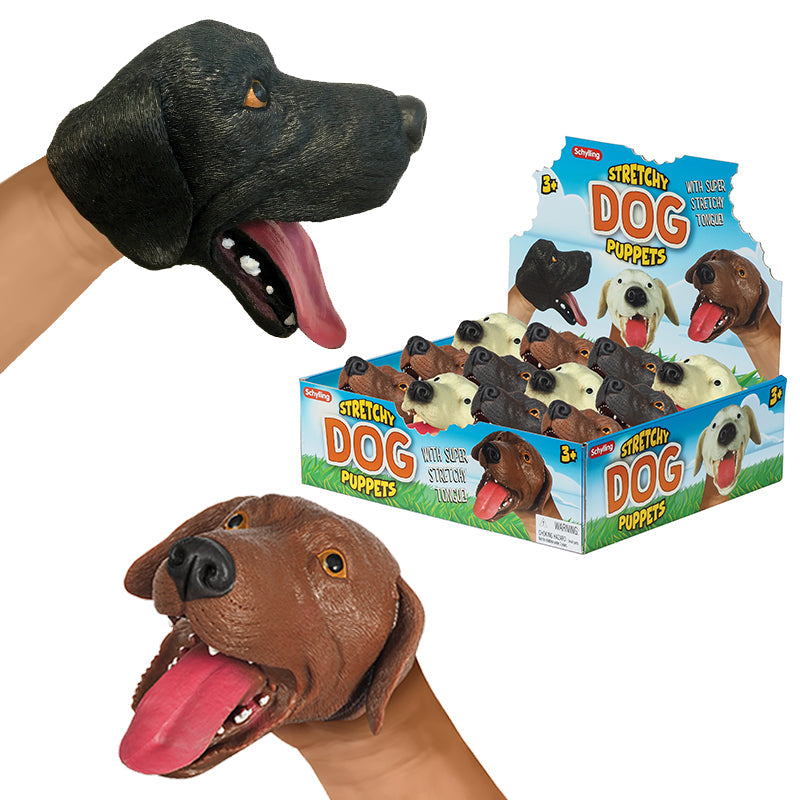 Schylling - Stretchy Dog Hand Puppets