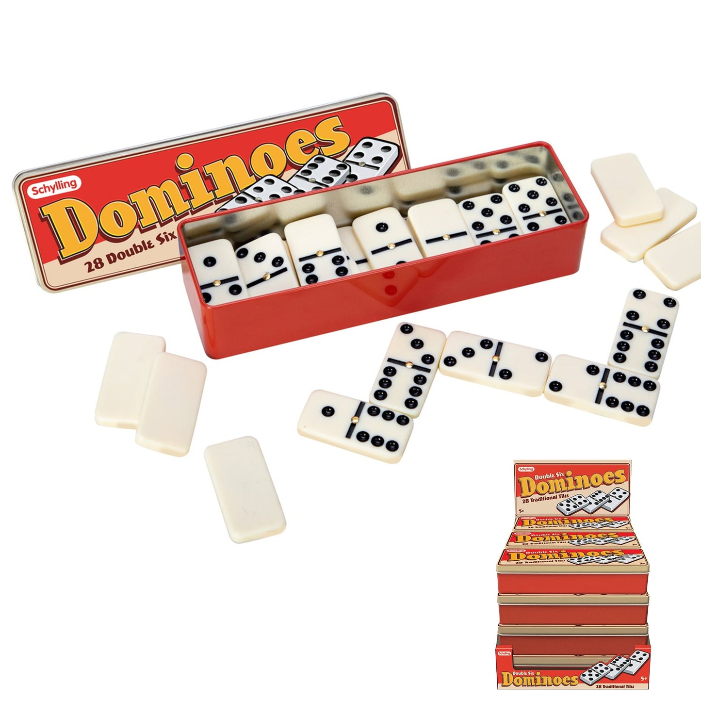 Dominoes - Tin Box