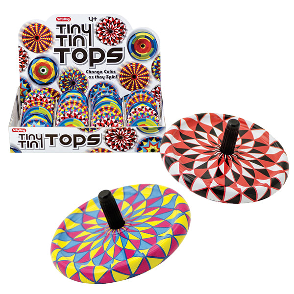 Schylling - Tiny Tin Tops