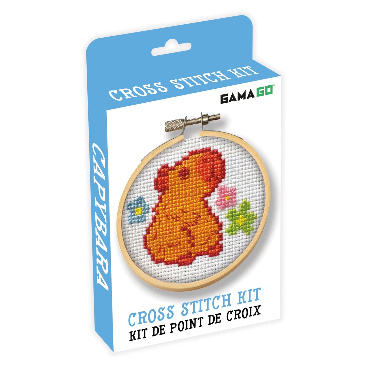 GamaGo - Capybara Cross Stitch Embroidery Kit